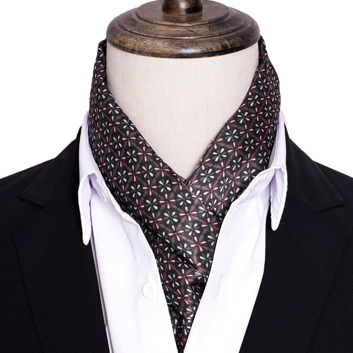 Men Accessories Sale - Nieuwe heren gestreepte zijden sjaal Hot