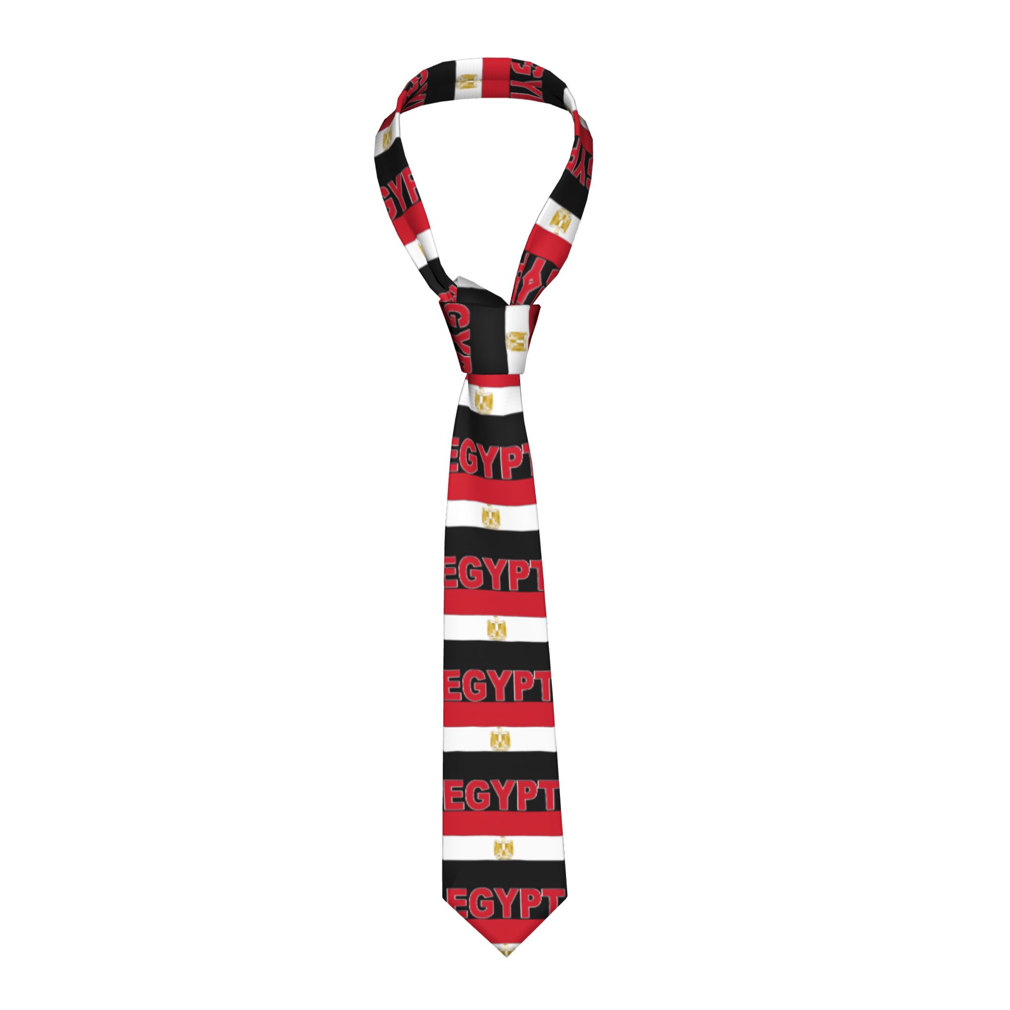 Men Accessories Egypt - Egypte Egyptische vlag stropdas ontwerp stropdassen