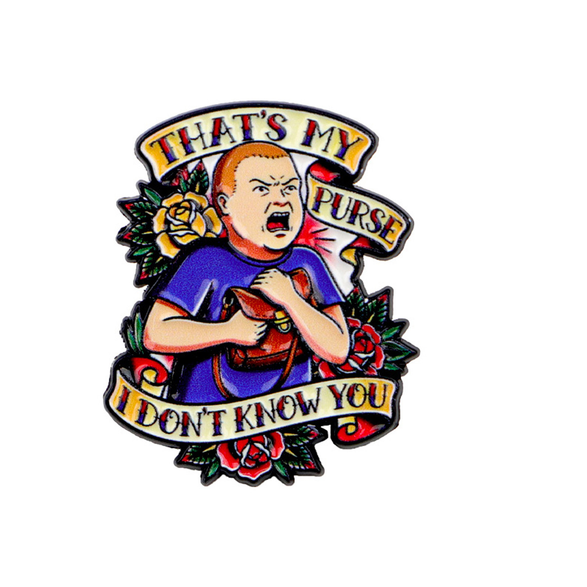 Men'S Accessories Quotes - Grappige Vintage Quote Emaille Pin Broche