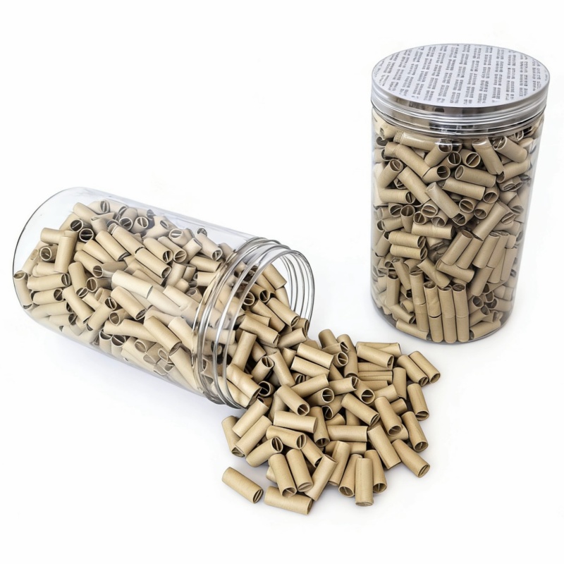 Men Accessories Tips - 500 stuks 7MM voorgedraaide natuurlijke onbewerkte