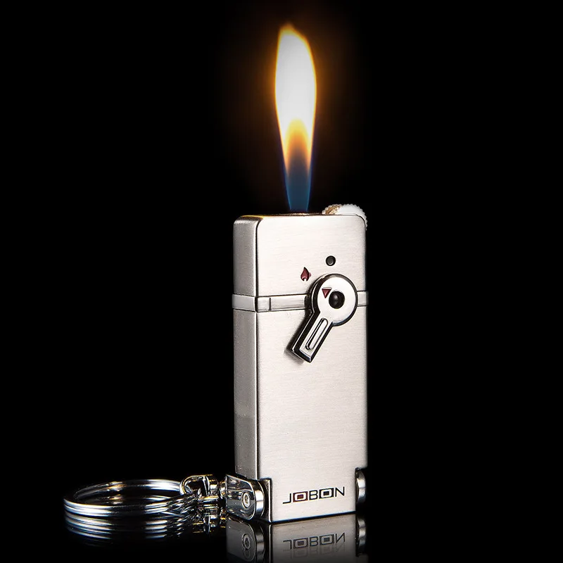 Men Accessories Gadgets - Jobon Slijpschijf Opblaasbare Butaan Aansteker Metalen