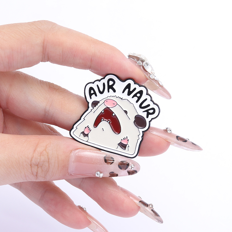Men'S Accessories Quotes - AVR NAUR Wasbeer Emaille Pin Badges