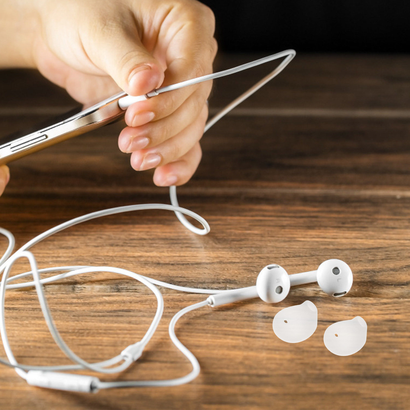 Men Accessories Tips - 10 paar oordopjes van siliconen, vervangende