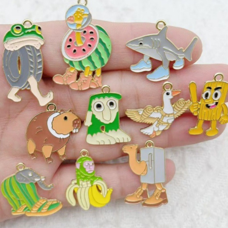 Men Accessories Jewelry - 10 stuks creatieve legering druppelolie sieraden,