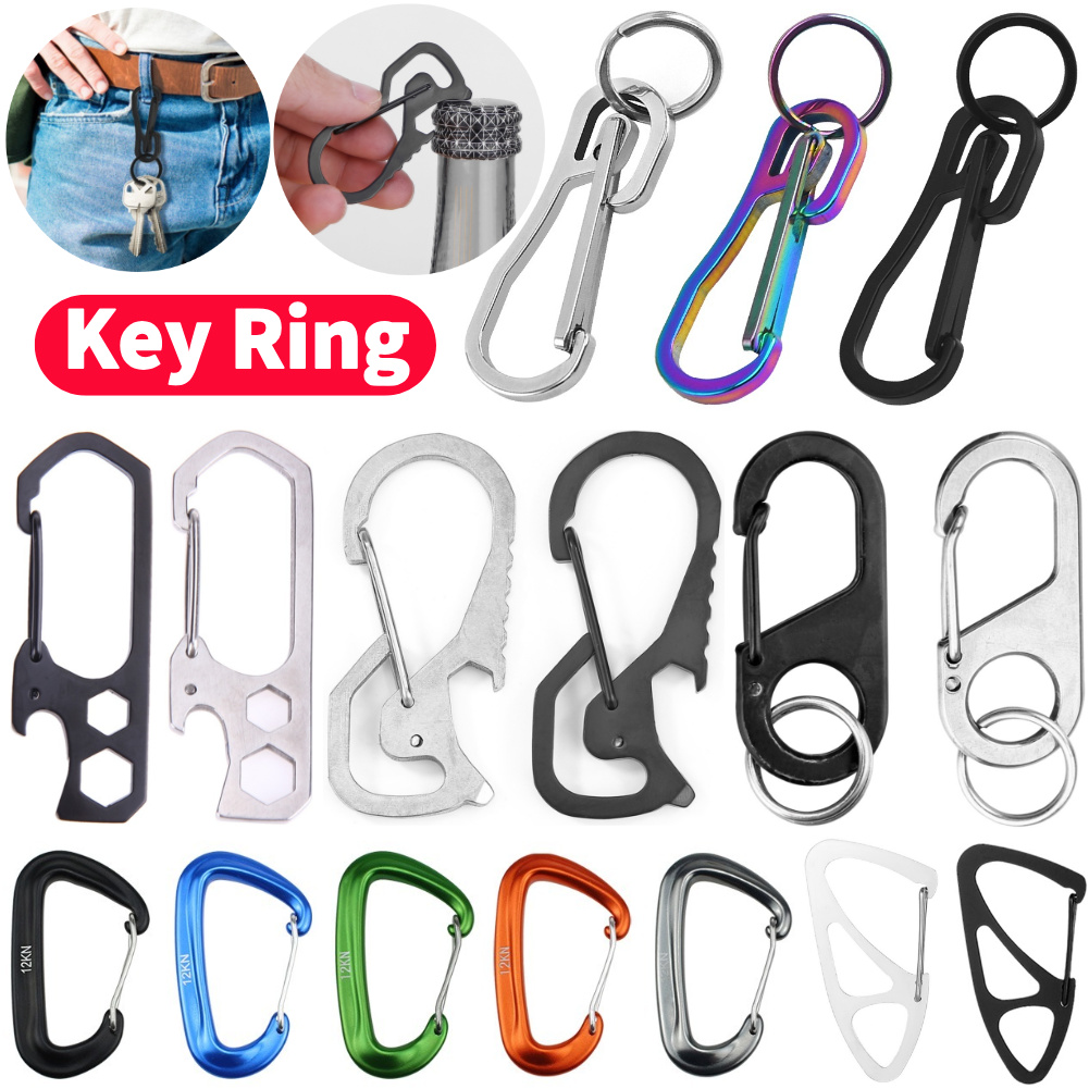 Keychain Multi Tool - Sleutelhanger Karabijnhaak Outdoor Klimmen Sleutelhanger Hanger