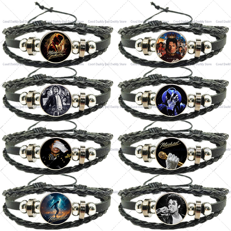 Men Accessories Jewelry - Michael Jackson Weven Handtouw voor Mannen
