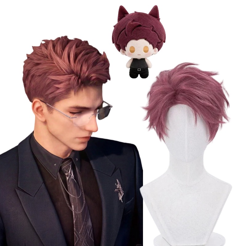 Men'S Suit Accessories - Valko Pruik Game Love en Deepspace