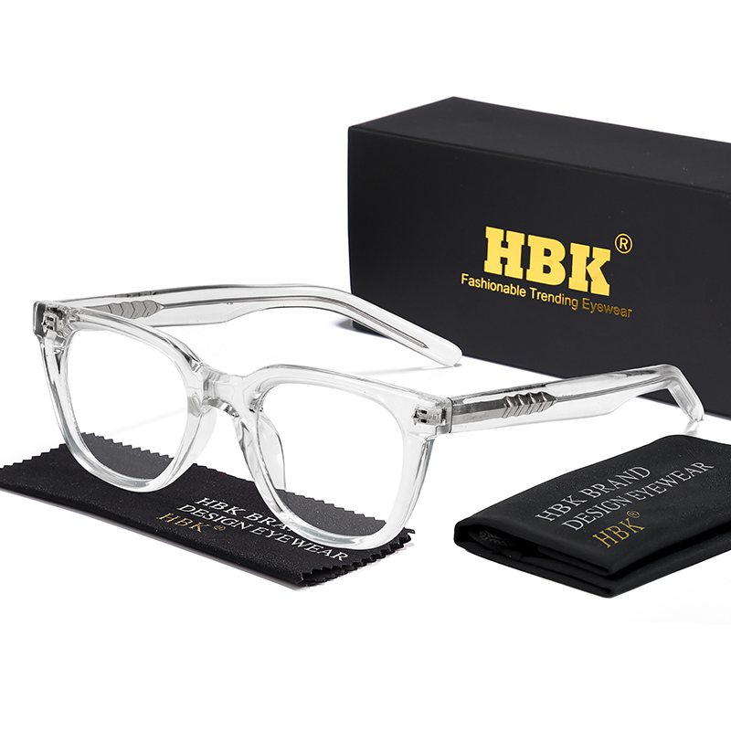 Men Accessories Tips - HBK Mode Vierkante Brilmonturen mannen Frame