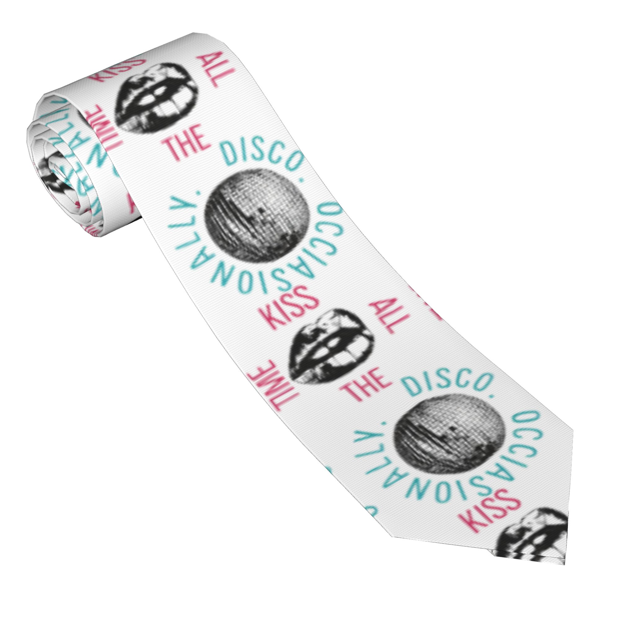 Men Accessories All - Herenstropdas Kiss All The Time Disco