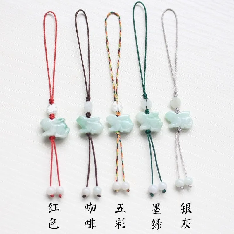 Men Accessories For Hand - Maatwerk Natuurlijke Emerald Chinese Konijn Diy