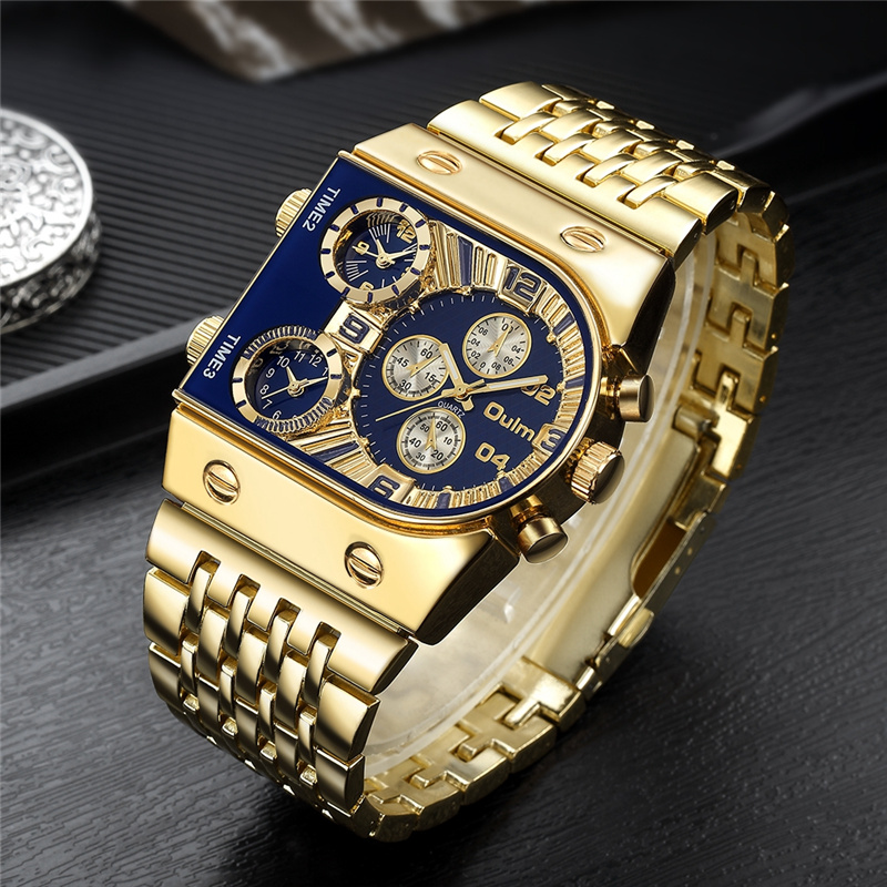 Men'S Accessories Luxury Brands - 2024 Nieuwe Oulm Quartz Horloges Mannen