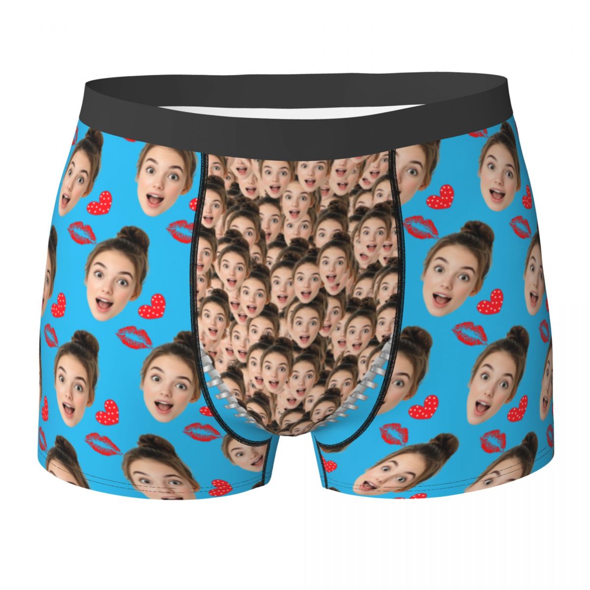 Men Accessories Photos - Aangepaste Zip gepersonaliseerde gezicht foto gezicht