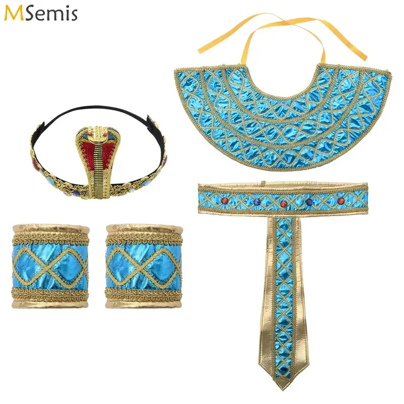Men Accessories Egypt - Egyptische Kostuum Accessoires Volwassen Egyptische Riem/Kraag/King