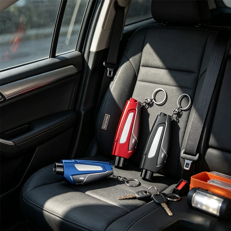 Multifunctionele auto-noodhame - Keychain Multi Tool recensie en prijs