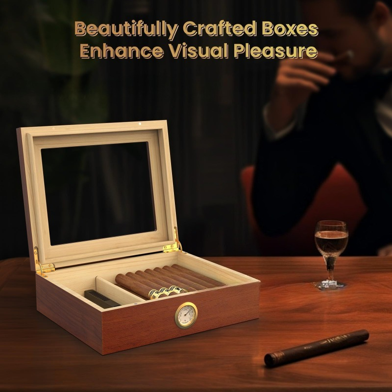 Sigaar Humidor Box Sigarenkoke - Men Accessories Gadgets recensie en prijs