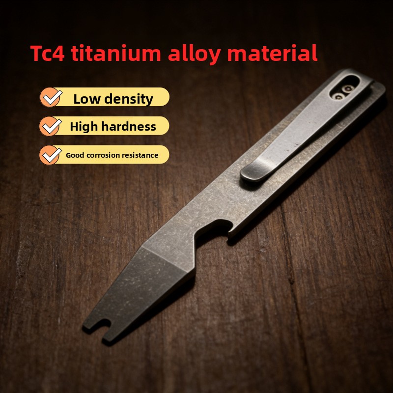 Titanium Pry Bar EDC Multitool - Keychain Multi Tool recensie en prijs