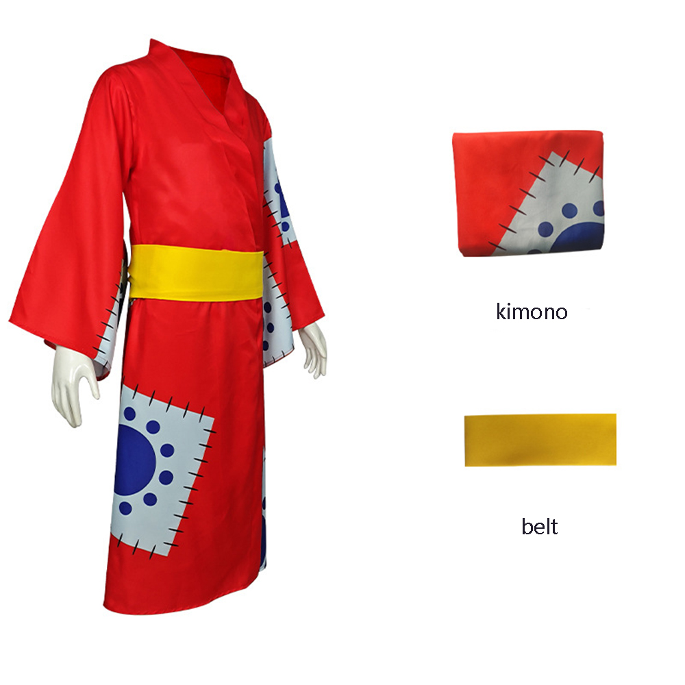Luffy Cosplay Anime Monkey D L - Men'S Kimono Accessories recensie en prijs