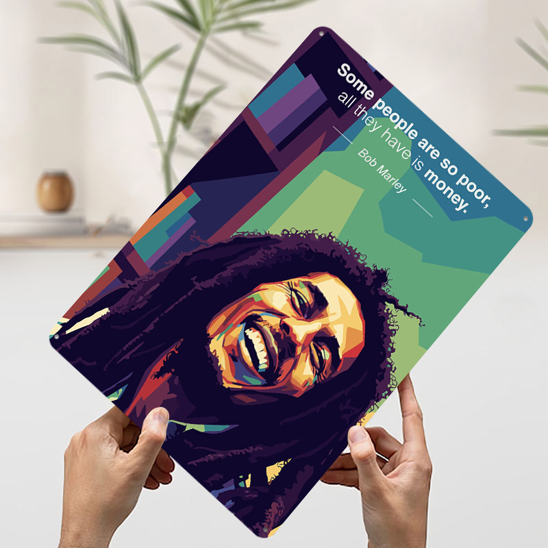 Bob Marley quote pop art 3D ge - Men'S Accessories Quotes recensie en prijs