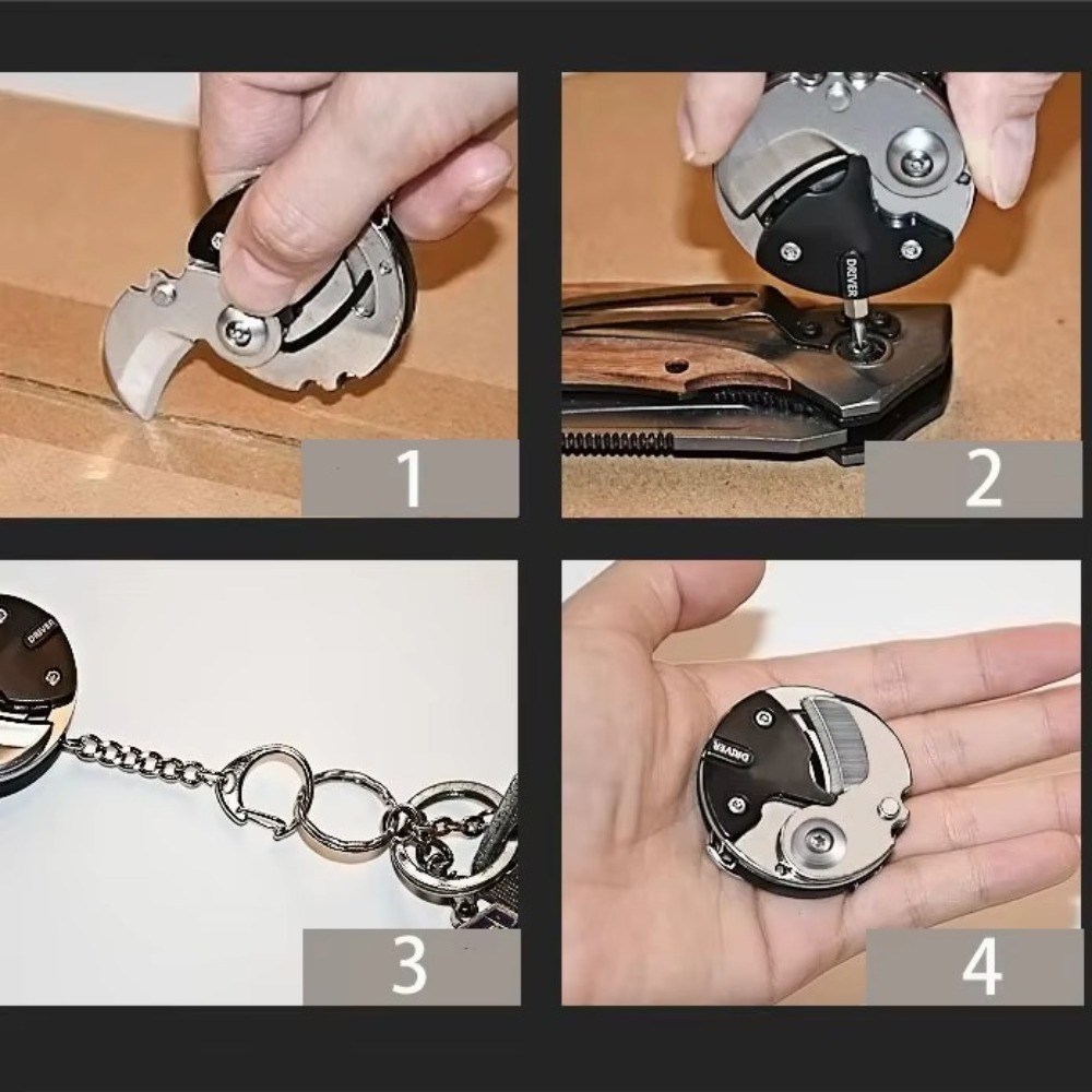 Nieuwe mini-sleutelhanger met  - Keychain Multi Tool recensie en prijs