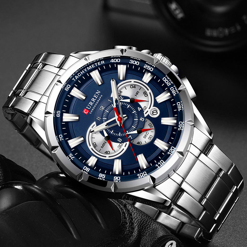 Curren Horloge Mannen Waterdic - Men'S Accessories Luxury Brands recensie en prijs