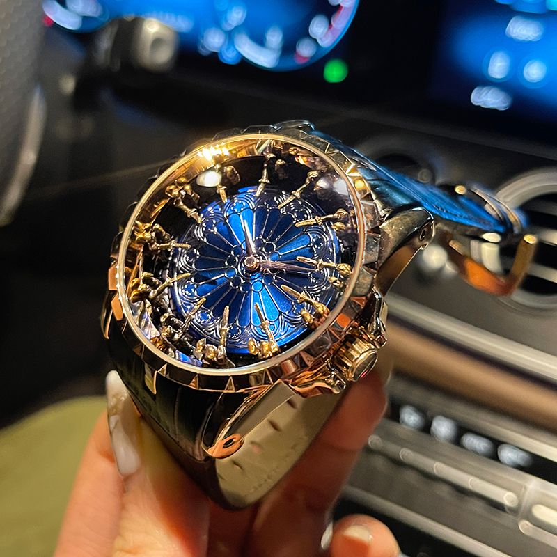 Luxe en elegante herenhorloge, - Men'S Accessories Luxury Brands recensie en prijs