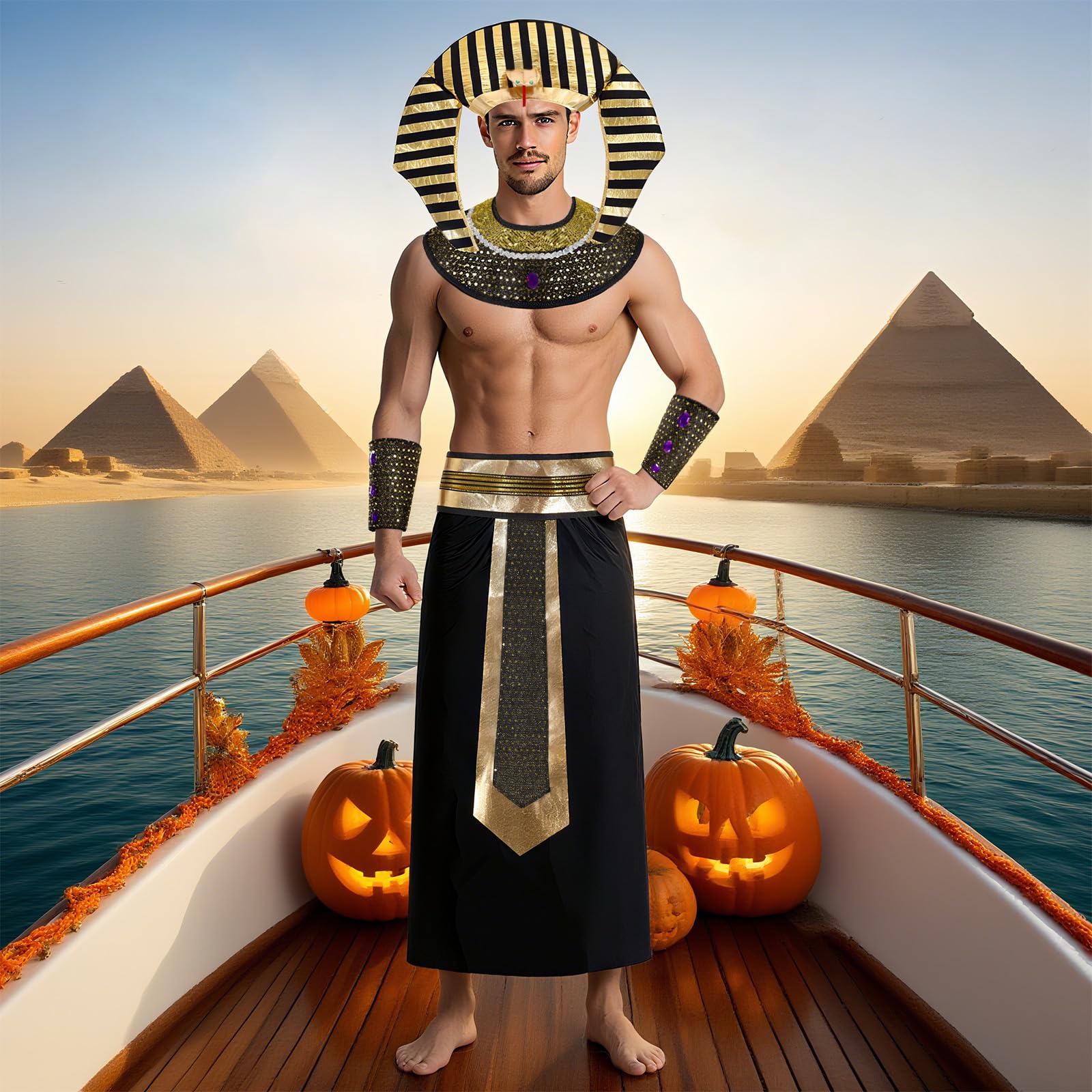 Egyptische Cleopatra Kostuum A - Men Accessories Egypt recensie en prijs