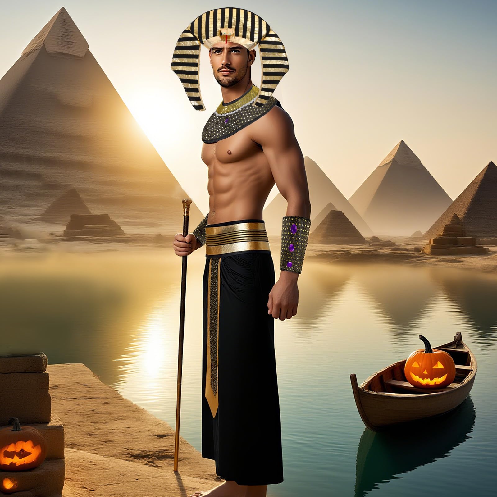 Egyptische Cleopatra Kostuum A - Men Accessories Egypt recensie en prijs