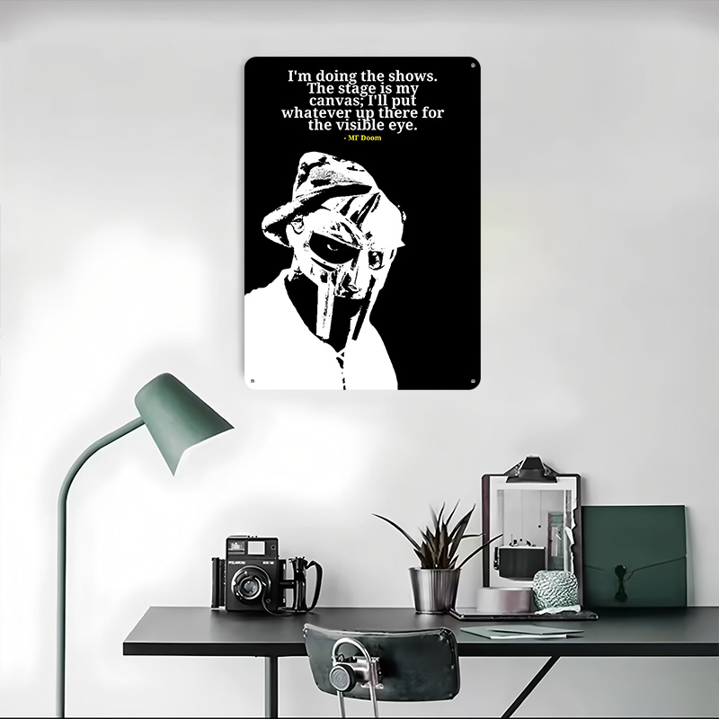 MF Doom Quote Metal Poster Cus - Men'S Accessories Quotes recensie en prijs