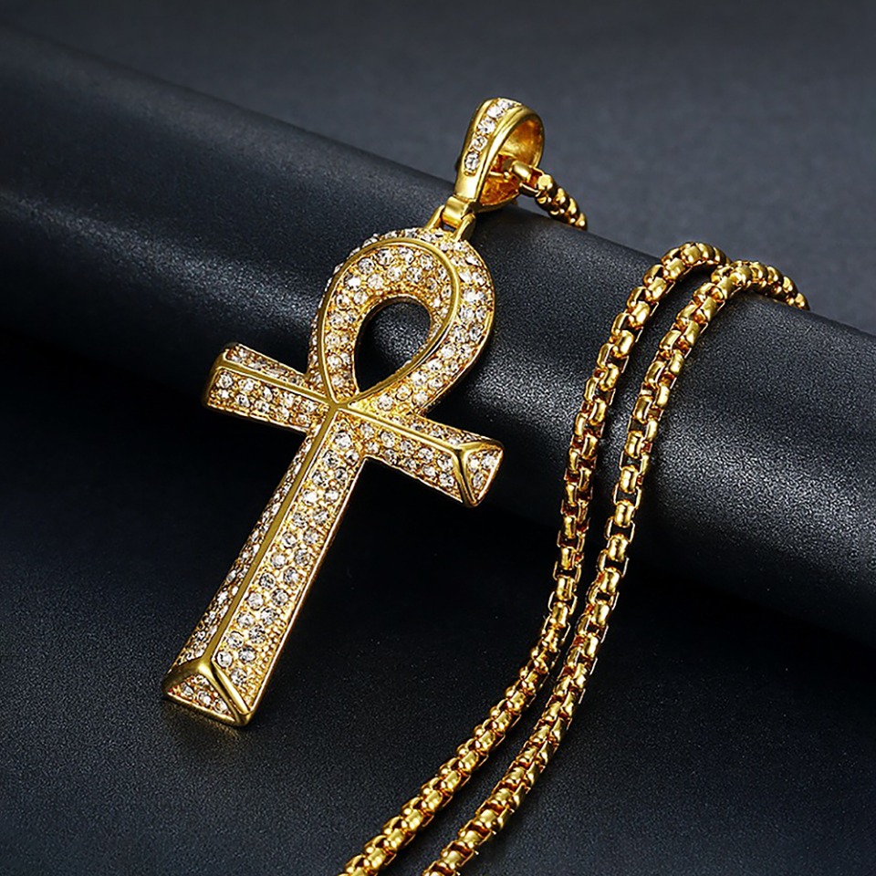 Gothic Vintage Rvs Ankh Kruis  - Men Accessories Egypt recensie en prijs