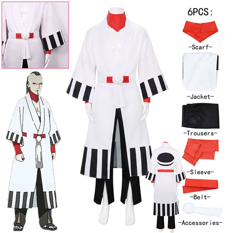 WHH Anime Boorter Cosplay Kost - Men'S Kimono Accessories recensie en prijs