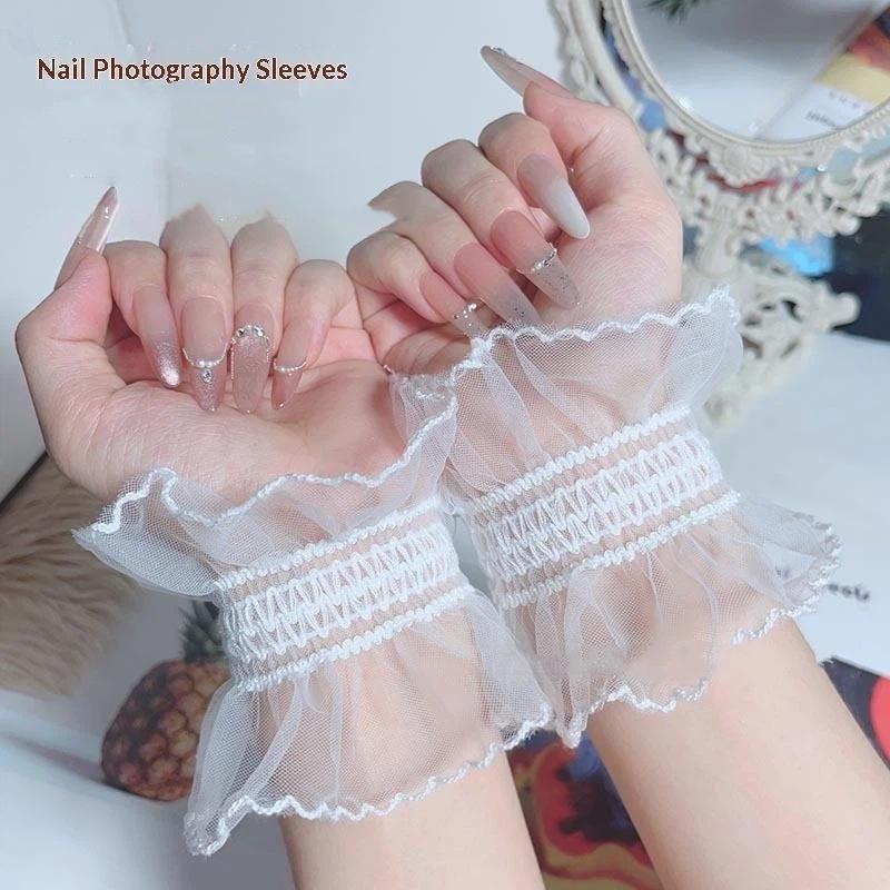 1/2 stuks kant witte mesh tule - Men Accessories Tips recensie en prijs