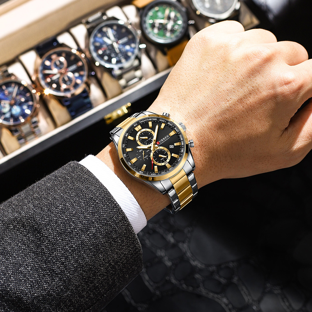 CURREN Casual quartz chrono sp - Men Accessories Jewelry recensie en prijs