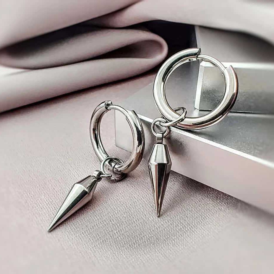 Punk klinknageloorbel, Goth-si - Men Accessories Tips recensie en prijs