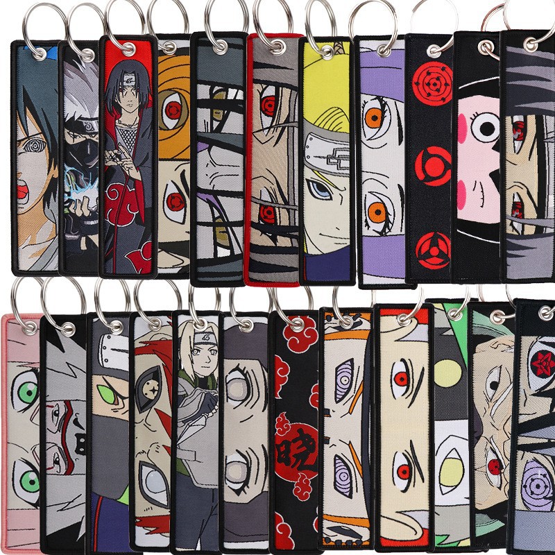 Anime Naruto Borduurwerk Sleut - Men Accessories Sale recensie en prijs