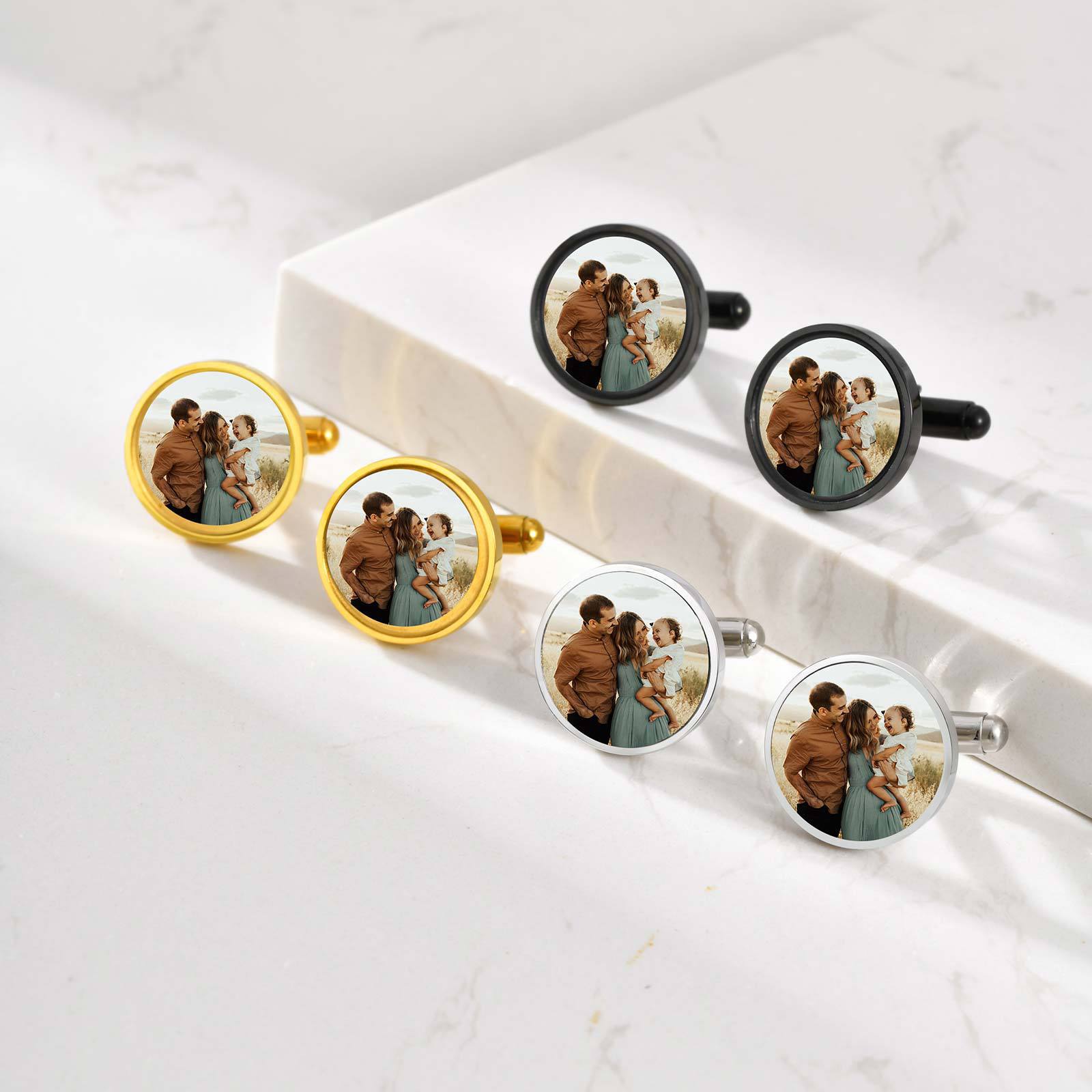 Op maat gemaakte foto manchetk - Men Accessories Photos recensie en prijs