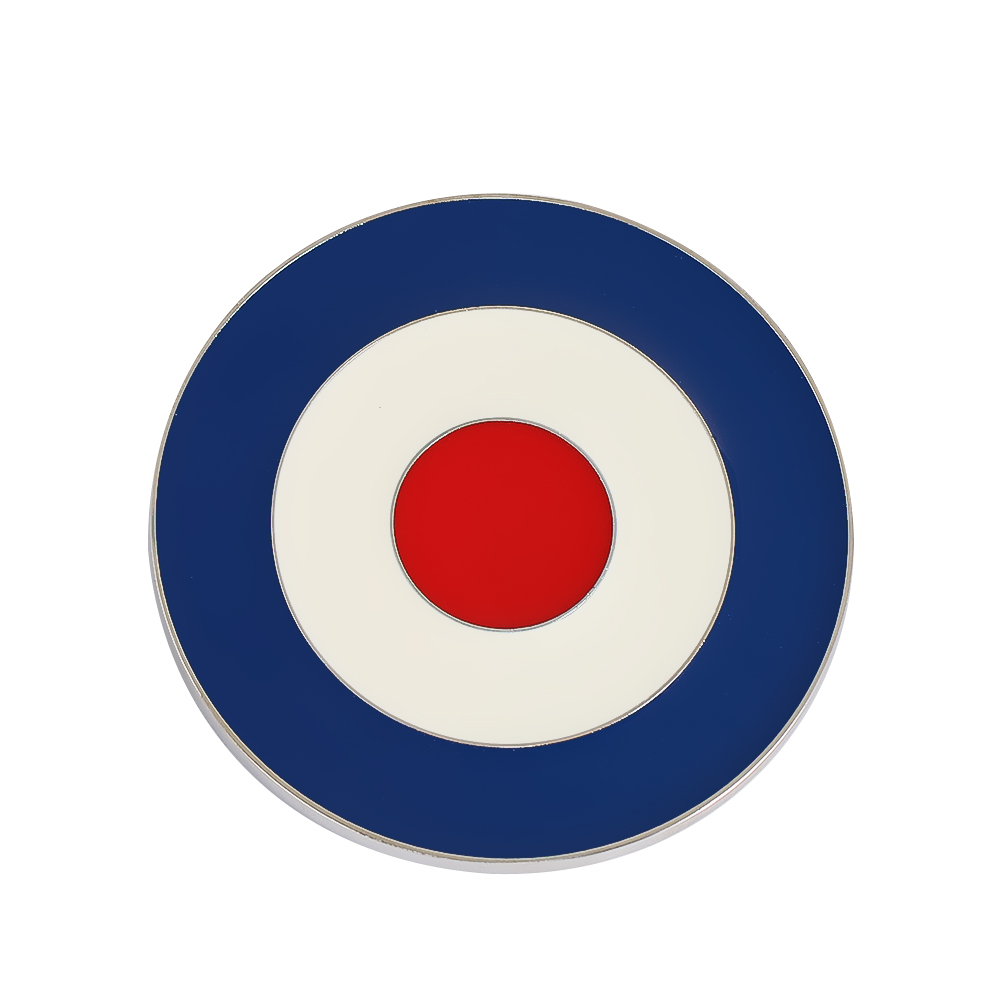Retro Target Ronde Gesp 7,7 cm - Men'S Accessories Target recensie en prijs