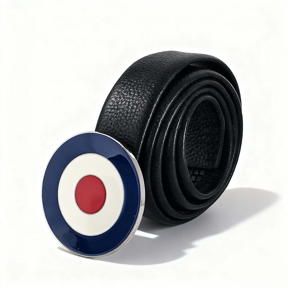 Retro Target Ronde Gesp 7,7 cm - Men'S Accessories Target recensie en prijs
