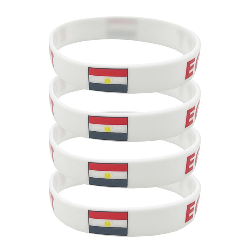 2 Stuks Egypte Vlag Siliconen  - Men Accessories Egypt recensie en prijs