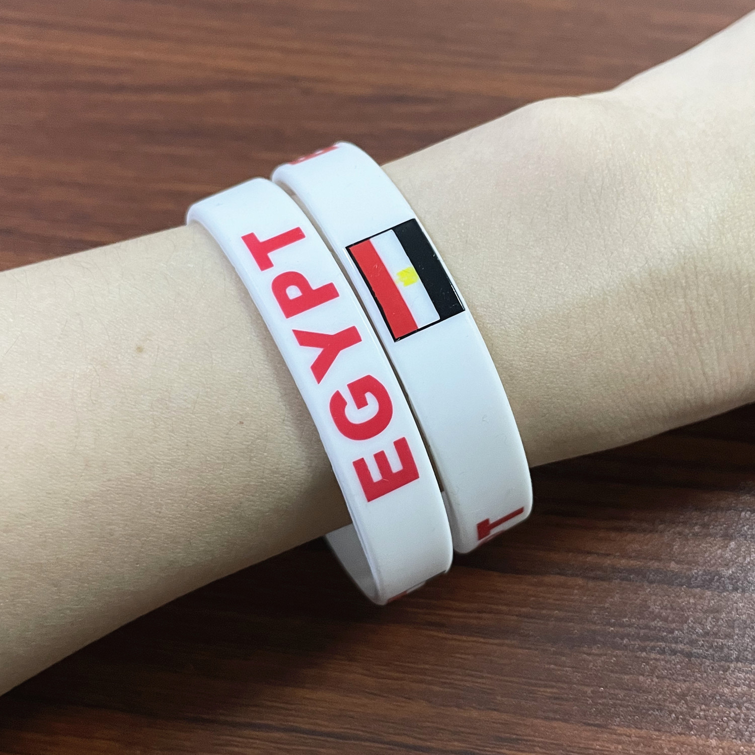 2 Stuks Egypte Vlag Siliconen  - Men Accessories Egypt recensie en prijs
