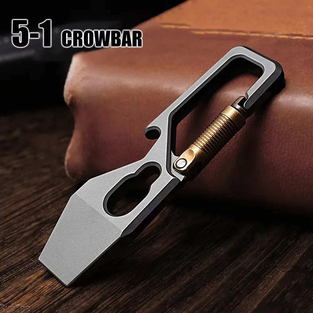 6 cm 5-1 multifunctionele sleu - Keychain Multi Tool recensie en prijs